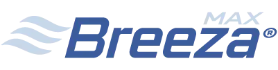 the breezamax logo